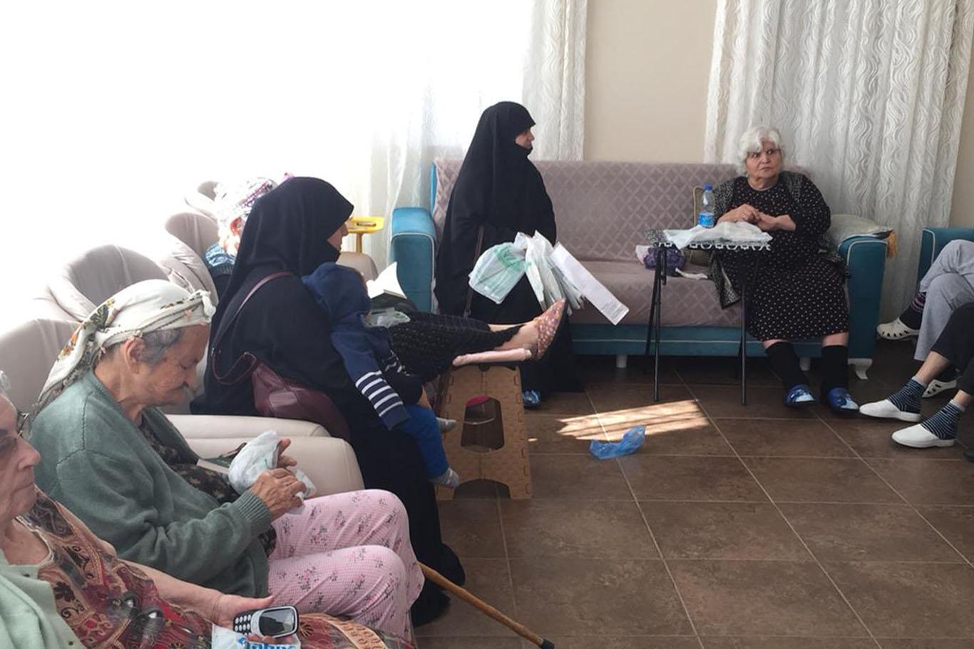 TESSEP Ankara Temsilciliği yaşlıları ziyaret etti